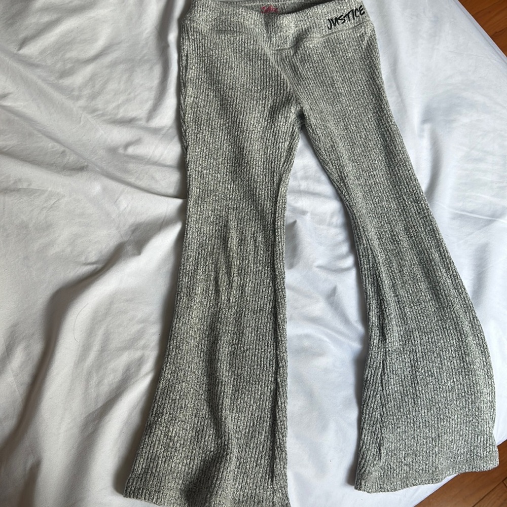 Justice flare pants size 7